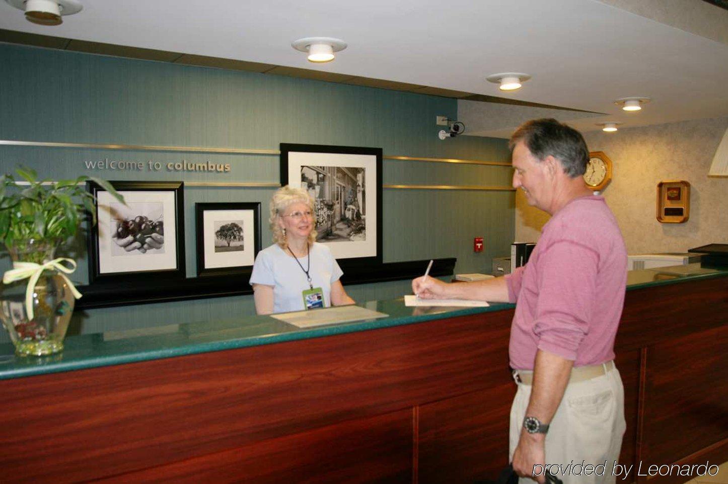 Hampton Inn West Columbus Interno foto